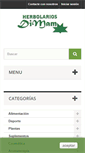 Mobile Screenshot of herbolariosdimam.es